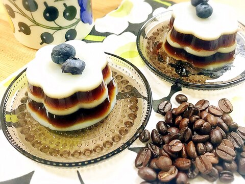 簡単デザート 可愛いミルフィーユ コーヒーゼリー レシピ 作り方 By Maru Maru 楽天レシピ 簡単デザート 可愛いミルフィーユ コーヒーゼリー レシピ 作り方 By Maru Maru 楽天レシピ